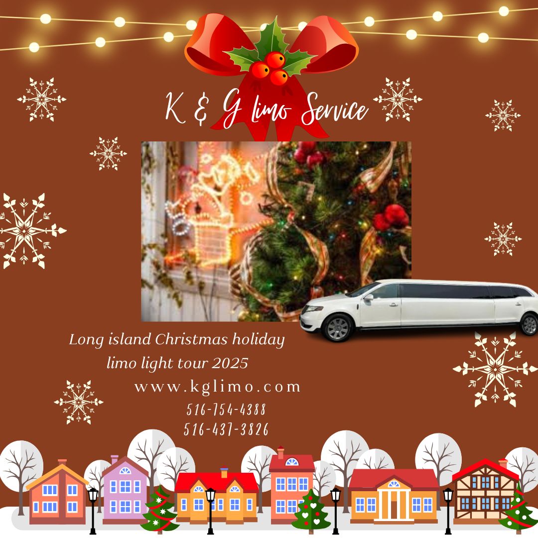 Long Island Christmas Holiday Limo Light Tour 2025