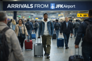 What is the situation at JFK Airport today