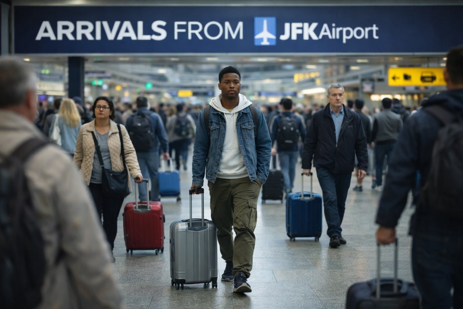 What is the situation at JFK Airport today
